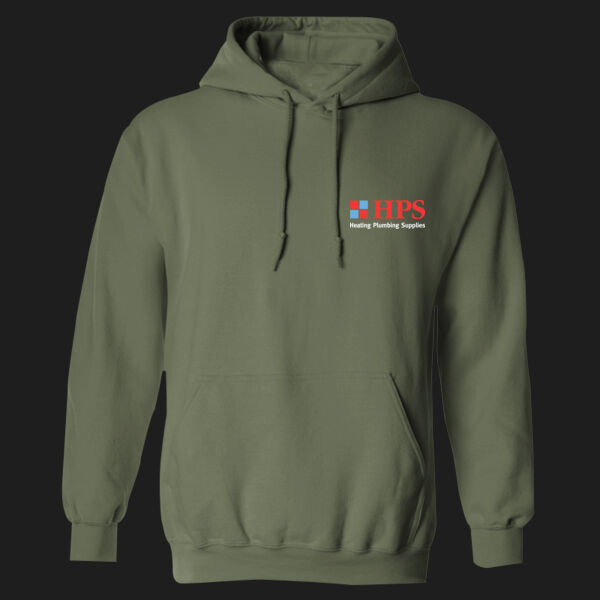 Printed - HPS Heating - Left Chest - Heavy Blend™ Adult Hooded Sweatshirt Thumbnail