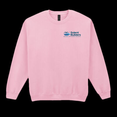 Printed Solent Builders Left Chest - Heavy Blend™ Adult Crewneck Sweatshirt Thumbnail
