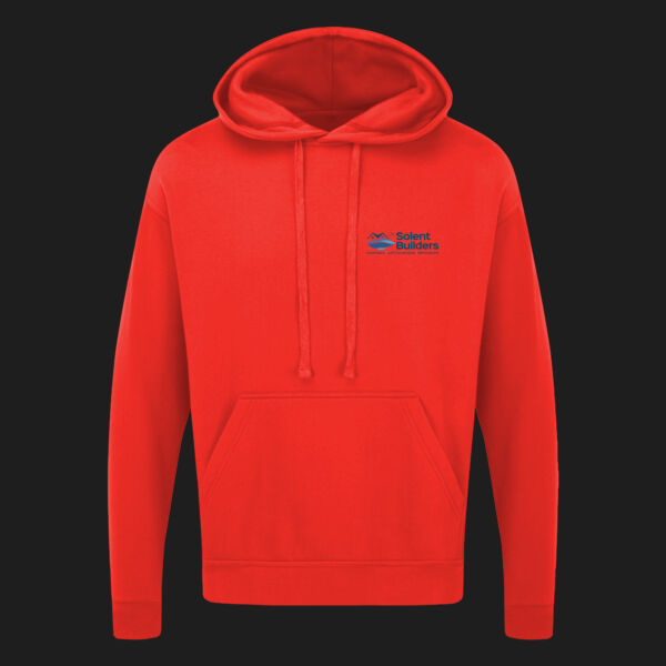 Printed Solent Builders Left Chest - UCC Everyday Hooded Sweat Thumbnail