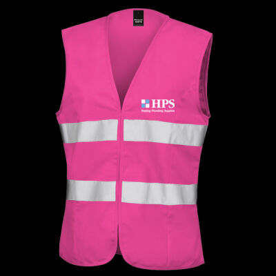 Printed - HPS Heating - Left Chest - Women's Safety Vest Thumbnail