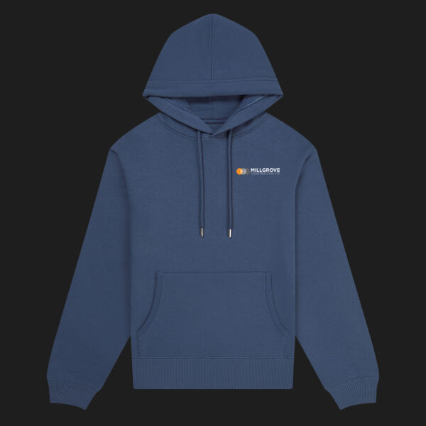 Printed Millgrove Construction Left Chest - Organic Hoodie Thumbnail