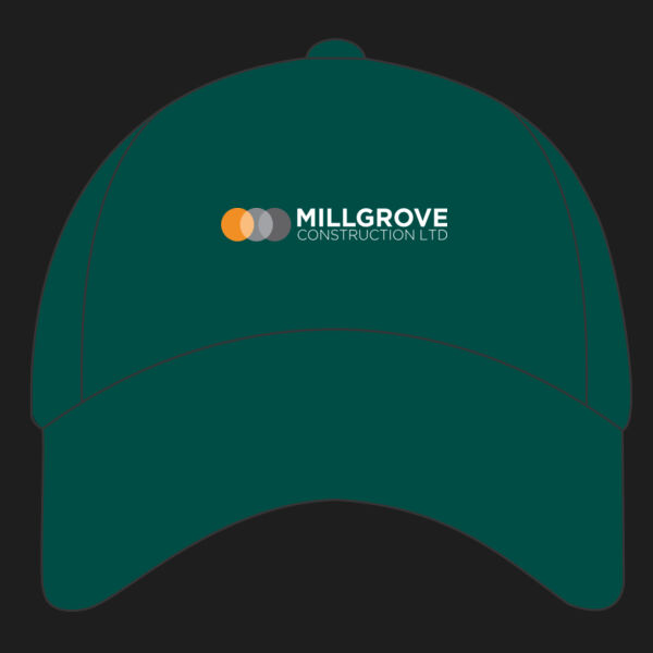 Printed Millgrove Construction Left Chest - Houston 5-Panel Printers Cap Thumbnail