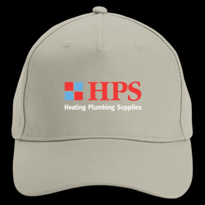 Printed - HPS Heating - Left Chest - Organic Cotton 5 Panel Cap Thumbnail