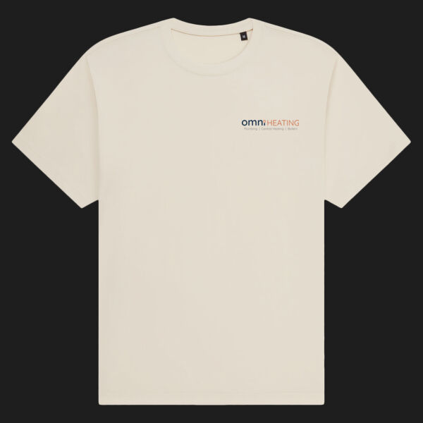Printed OMNI Heating Left Chest - Organic Heavy T-Shirt Thumbnail