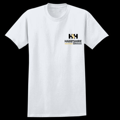 Printed - Hampshire Heating Services - Left Chest - Heavy Cotton™ Adult T-Shirt Thumbnail