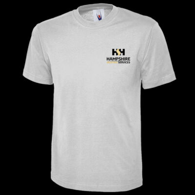 Printed - Hampshire Heating Services - Left Chest - Olympic T-shirt Thumbnail