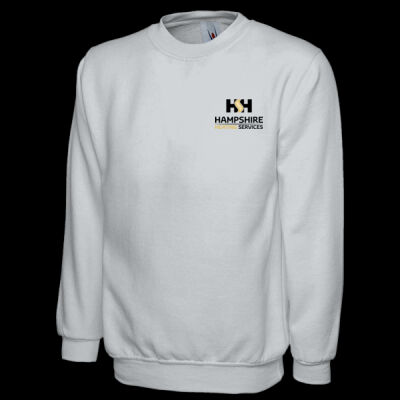 Printed - Hampshire Heating Services - Left Chest - Classic Sweatshirt Thumbnail