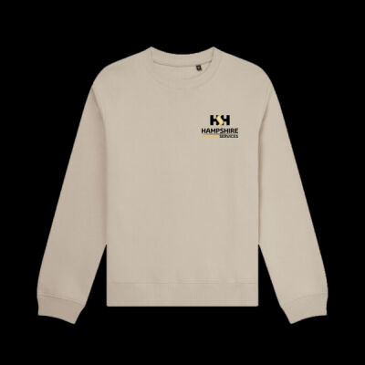 Printed - Hampshire Heating Services - Left Chest - Organic Sweatshirt Thumbnail