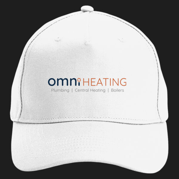 Printed Omni Heating Left Chest - Organic Cotton 5 Panel Cap Thumbnail