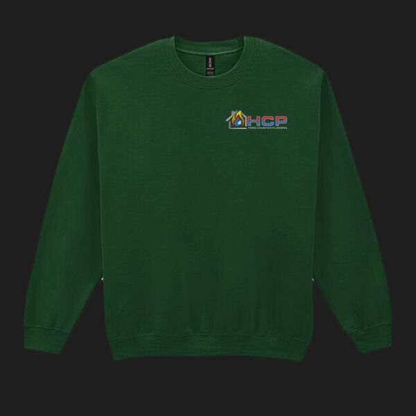 Printed Home Counties Plumbing Left Chest - Heavy Blend™ Adult Crewneck Sweatshirt Thumbnail
