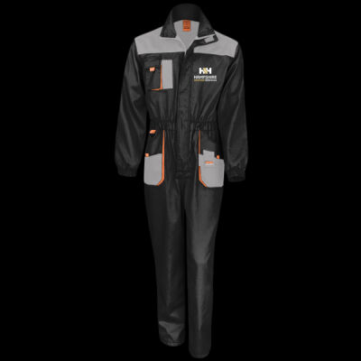 Printed - Hampshire Heating Services - Left Chest - Lite Coverall Thumbnail