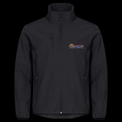Printed Home Counties Plumbing Left Chest - Classic Softshell Jacket Thumbnail