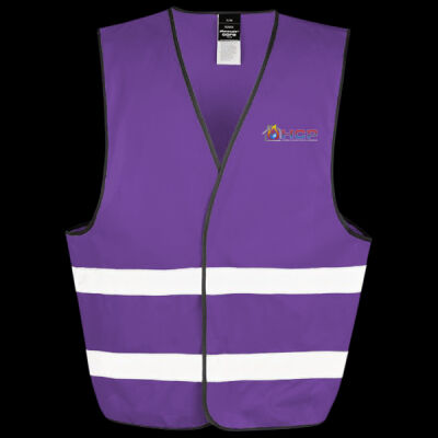 Printed Home Counties Plumbing Left Chest - Enhance Visibility Vest Thumbnail
