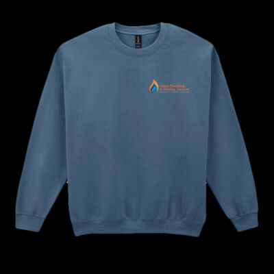 Printed - Hayes Plumbing - Left Chest - Heavy Blend™ Adult Crewneck Sweatshirt Thumbnail