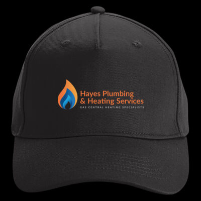 Printed - Hayes Plumbing - Left Chest - Organic Cotton 5 Panel Cap Thumbnail