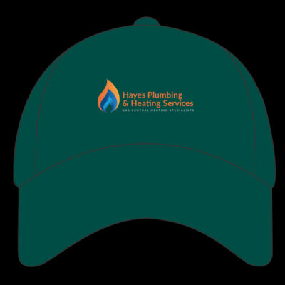 Printed - Hayes Plumbing - Left Chest - Houston 5-Panel Printers Cap Thumbnail