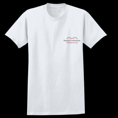 printed - Kingsway Construction - Left Chest - Heavy Cotton™ Adult T-Shirt Thumbnail