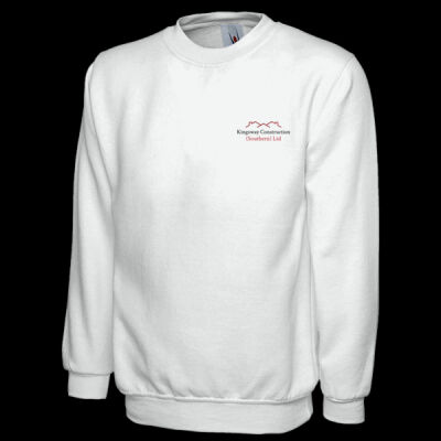 printed - Kingsway Construction - Left Chest - Classic Sweatshirt Thumbnail