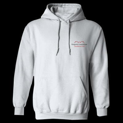 printed - Kingsway Construction - Left Chest - Heavy Blend™ Adult Hooded Sweatshirt Thumbnail