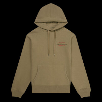 printed - Kingsway Construction - Left Chest - Organic Hoodie Thumbnail
