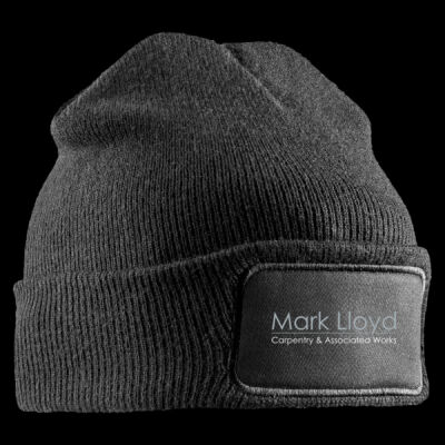 printed - Mark Lord - Left Chest - Double Knit Printers Beanie Thumbnail