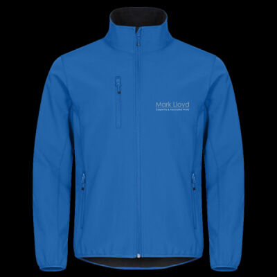 printed - Mark Lord - Left Chest - Classic Softshell Jacket Thumbnail