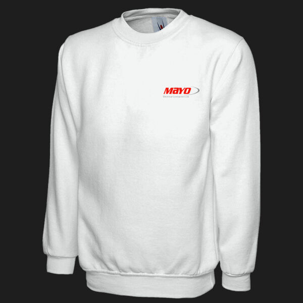 Printed - Mayo Electrical - Left Cheft - Classic Sweatshirt Thumbnail