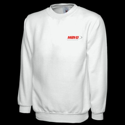 Printed - Mayo Electrical - Left Cheft - Classic Sweatshirt Thumbnail