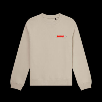Printed - Mayo Electrical - Left Cheft - Organic Sweatshirt Thumbnail
