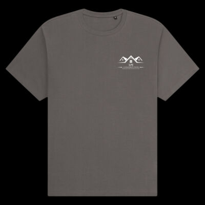 Printed - LPJ Construction - Left Chest - Organic Heavy T-Shirt Thumbnail