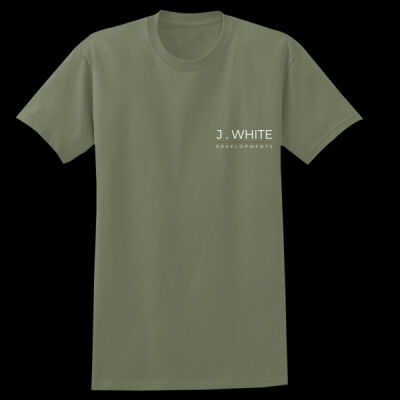 Printed - J.White Developments - Left Cheft - Heavy Cotton™ Adult T-Shirt Thumbnail