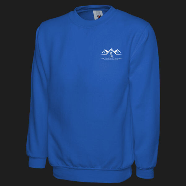 Printed - LPJ Construction - Left Chest - Classic Sweatshirt Thumbnail