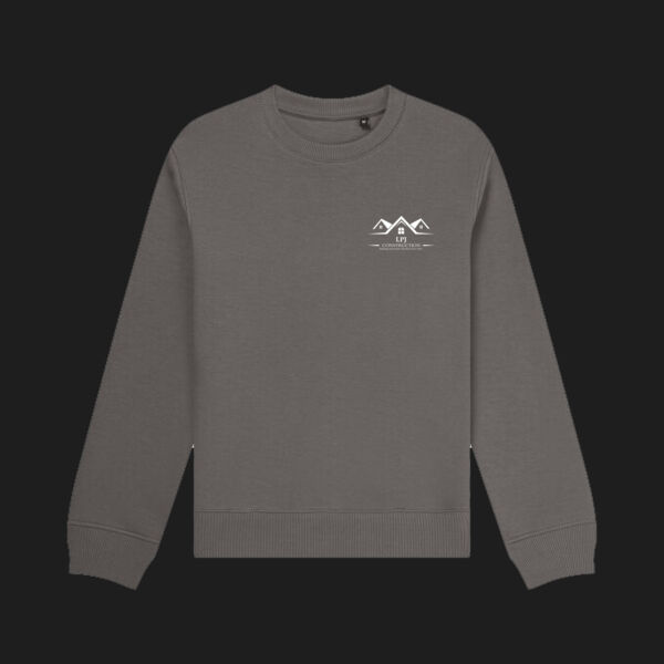 Printed - LPJ Construction - Left Chest - Organic Sweatshirt Thumbnail
