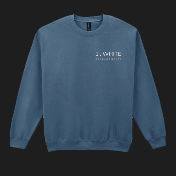 Printed - J.White Developments - Left Cheft - Heavy Blend™ Adult Crewneck Sweatshirt Thumbnail