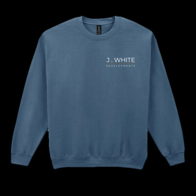 Printed - J.White Developments - Left Cheft - Heavy Blend™ Adult Crewneck Sweatshirt Thumbnail