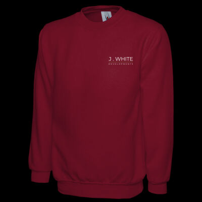 Printed - J.White Developments - Left Cheft - Classic Sweatshirt Thumbnail