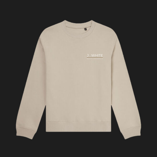 Printed - J.White Developments - Left Cheft - Organic Sweatshirt Thumbnail