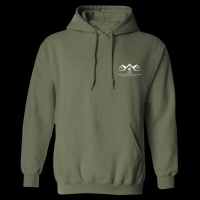 Printed - LPJ Construction - Left Chest - Heavy Blend™ Adult Hooded Sweatshirt Thumbnail