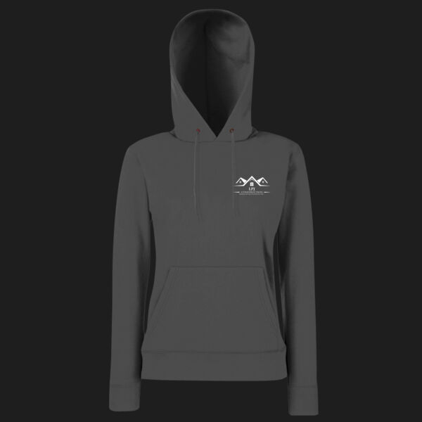 Printed - LPJ Construction - Left Chest - Ladies' Classic Hooded Sweat Thumbnail