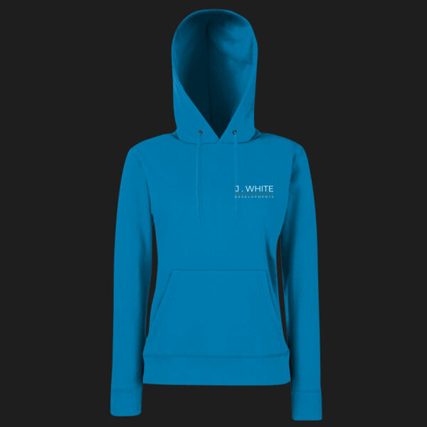 Printed - J.White Developments - Left Cheft - Ladies' Classic Hooded Sweat Thumbnail