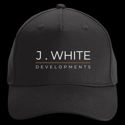 Printed - J.White Developments - Left Cheft - Organic Cotton 5 Panel Cap Thumbnail