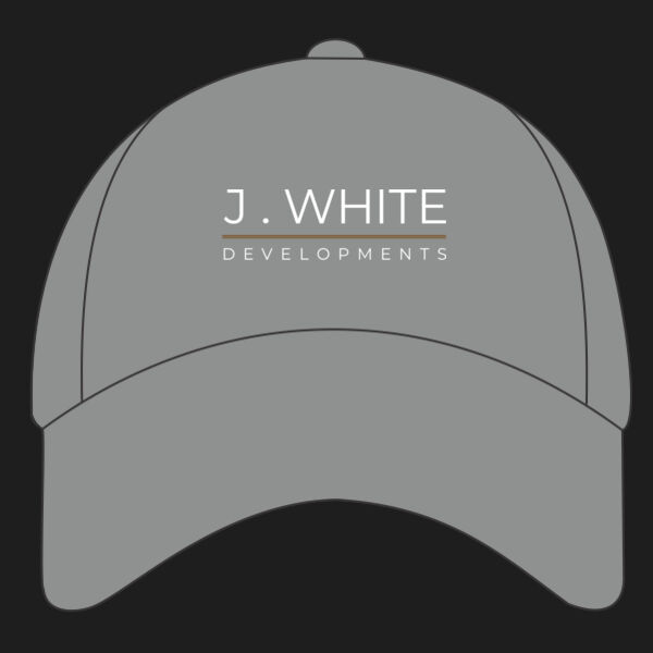 Printed - J.White Developments - Left Cheft - Houston 5-Panel Printers Cap Thumbnail