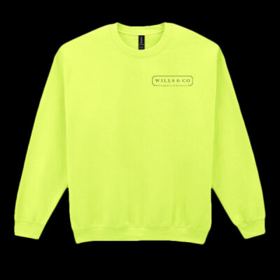 Printed Wills & Co Carpentry and Joinery Left Chest - Heavy Blend™ Adult Crewneck Sweatshirt Thumbnail
