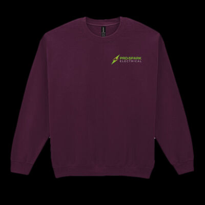 Printed Pro -spark Electrical Left Chest - Heavy Blend™ Adult Crewneck Sweatshirt Thumbnail