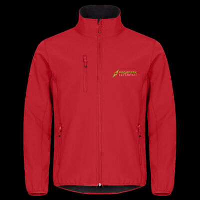 Printed Pro -spark Electrical Left Chest - Classic Softshell Jacket Thumbnail