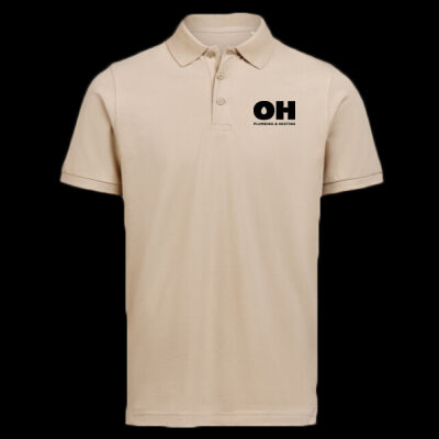 Printed OH Plumbing and Heating Left Chest - Polo Regular Fit Thumbnail