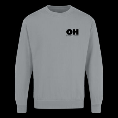 Printed OH Plumbing and Heating Left Chest - UCC Everyday Sweat Thumbnail