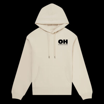 Printed OH Plumbing and Heating Left Chest - Organic Hoodie Thumbnail