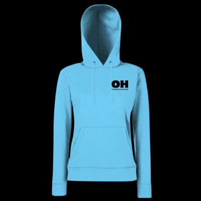 Printed OH Plumbing and Heating Left Chest - Ladies' Classic Hooded Sweat Thumbnail