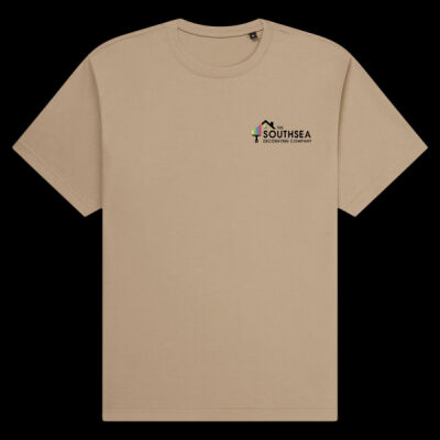 Printed The Southsea Decorating Company Left Chest - Organic Heavy T-Shirt Thumbnail